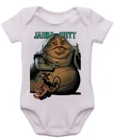 Body Bebê Infantil roupa criança Jabba the hutt star wars - Foto 3