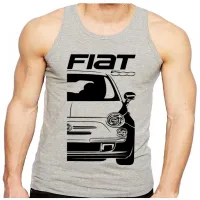 Camiseta Regata adulto ou infantil Fiat 500 carro antigo 1967 - Foto 2