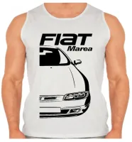 Camiseta Regata adulto ou infantil Fiat marea carro antigo - Foto 2