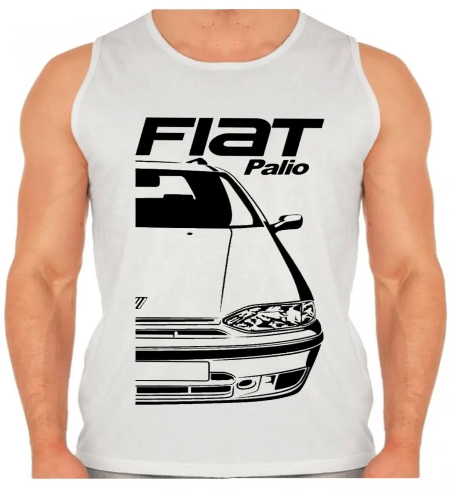 Camiseta Regata adulto ou infantil fiat palio antigo
