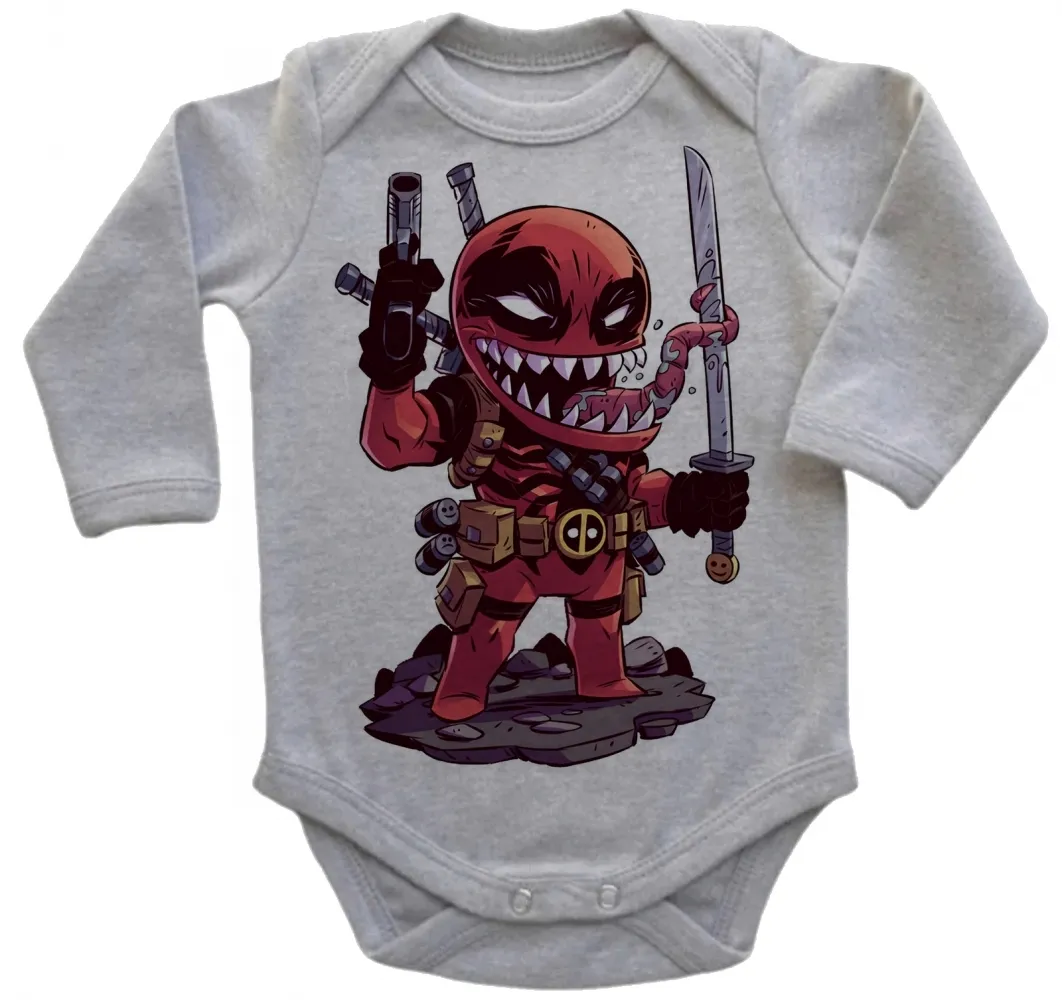 Body Bebê Infantil roupa criança venom deadpool aranha