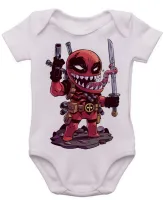 Body Bebê Infantil roupa criança venom deadpool aranha - Foto 3