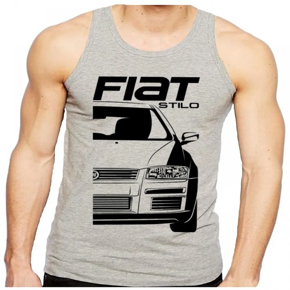 Camiseta Regata adulto ou infantil Fiat Stilo carro antigo Imagem