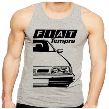 Camiseta Regata adulto ou infantil Fiat tempra carro antigo luxo - Foto 2