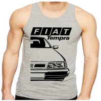 Camiseta Regata adulto ou infantil Fiat tempra carro antigo luxo - Foto 2