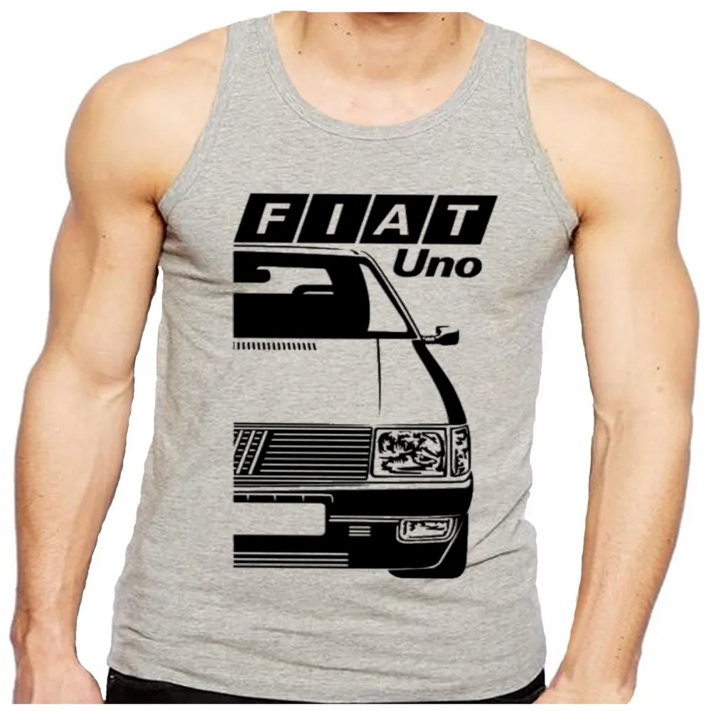 Camiseta Regata adulto ou infantil Fiat uno carro antigo classico