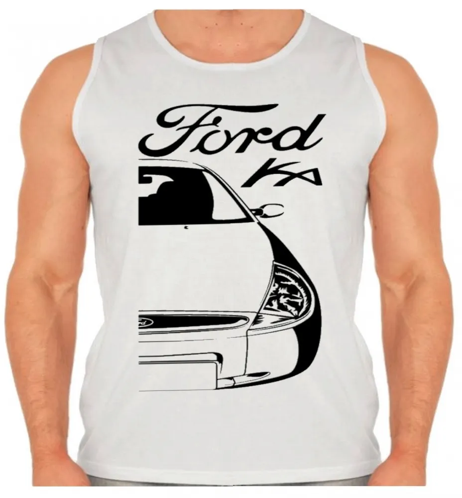 Camiseta Regata adulto ou infantil Ford ka carro antigo 1998 Imagem