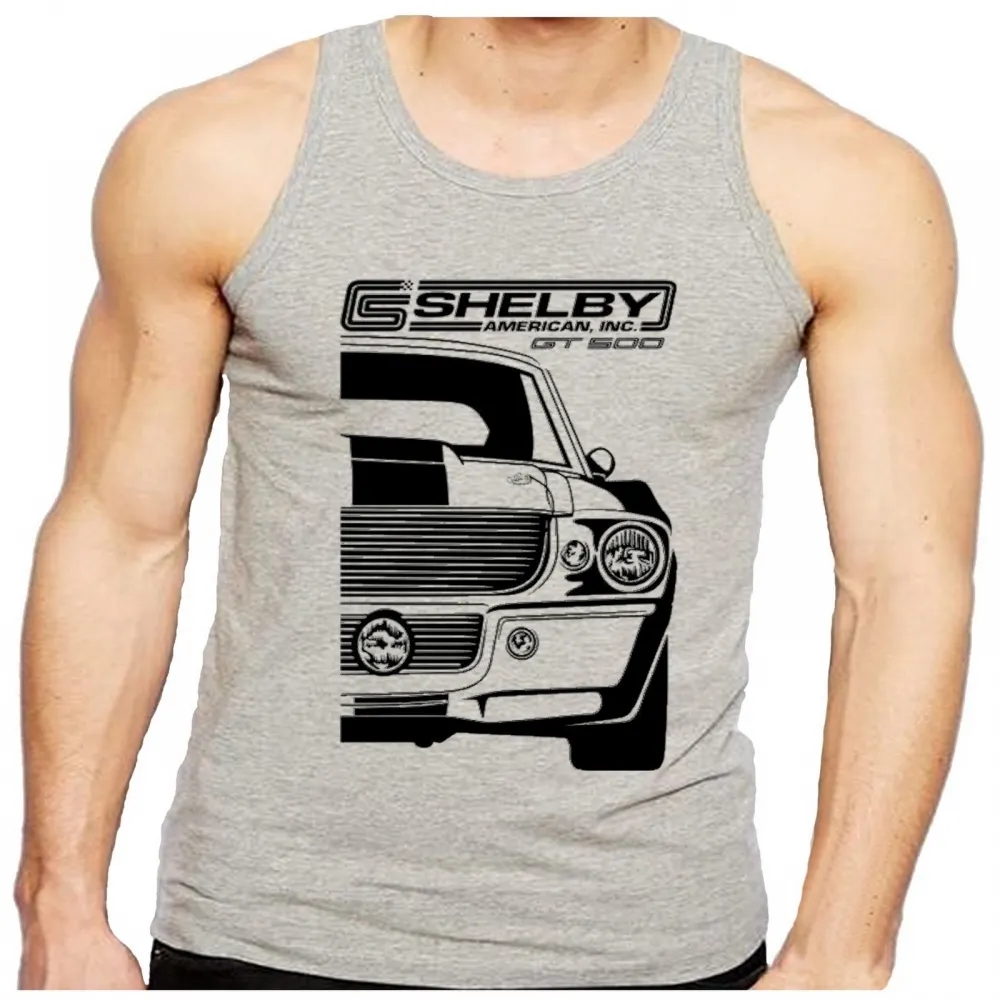 Camiseta Regata adulto ou infantil Ford Mustang Shelby GT500 Eleanor