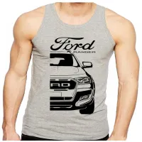 Camiseta Regata adulto ou infantil ford ranger mk3 camionete - Foto 2
