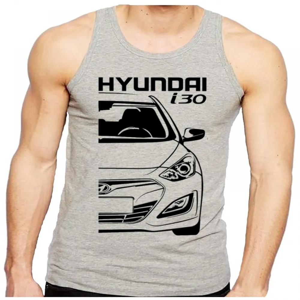 Camiseta Regata adulto ou infantil Hyundai I30 modelo 2012 top Imagem