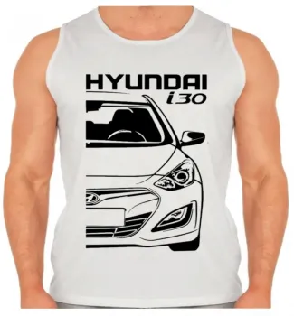 Camiseta Regata adulto ou infantil Hyundai I30 modelo 2012 top - Foto 2
