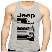 Camiseta Regata adulto ou infantil jeep compass - Foto 2