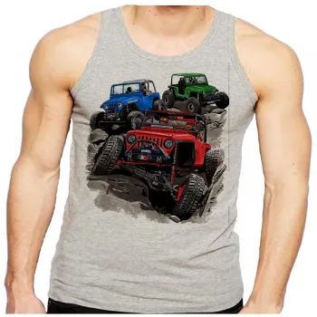 Camiseta Regata adulto ou infantil Jeep off road jipeiro estilo vida - Foto 2
