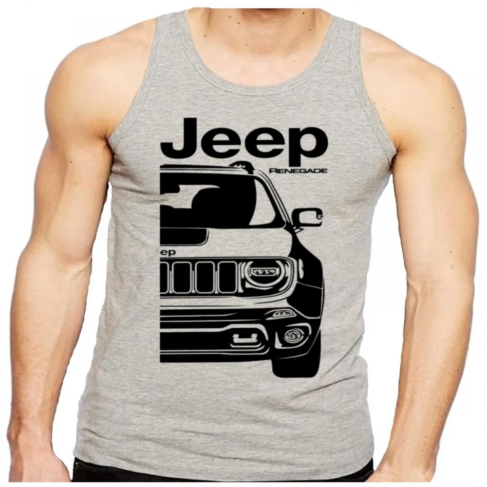 Camiseta Regata adulto ou infantil jeep renegade Imagem