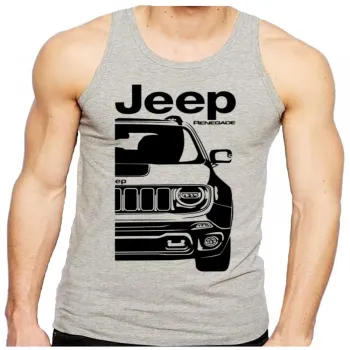 Camiseta Regata adulto ou infantil jeep renegade