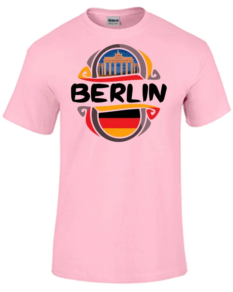 Baby look blusa feminina ou Camiseta Berlin Alemanha Lembrança Imagem