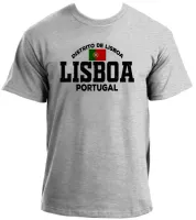 Baby look blusa feminina ou Camiseta Lisboa Portugal Europa - Foto 2