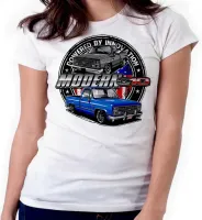 Baby look blusa feminina ou Camiseta Chevrolet c10 camionete antiga - Foto 3