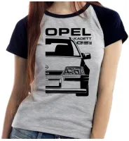 Baby look blusa feminina ou Camiseta Chevrolet Kadett GSI kadet opel - Foto 3