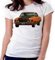 Baby look blusa feminina ou Camiseta Chevrolet Opala SS carro antigo - Foto 3