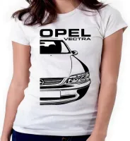 Baby look blusa feminina ou Camiseta chevrolet vectra opel carro antigo - Foto 3