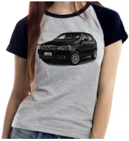 Baby look blusa feminina ou Camiseta Fiat palio carro antigo - Foto 4