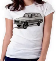 Baby look blusa feminina ou Camiseta Ford belina carro antigo classico - Foto 3