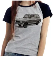 Baby look blusa feminina ou Camiseta Ford belina carro antigo classico - Foto 4