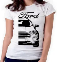 Baby look blusa feminina ou Camiseta ford ecosport camionete - Foto 3