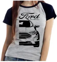 Baby look blusa feminina ou Camiseta ford ecosport camionete - Foto 4