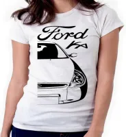 Baby look blusa feminina ou Camiseta Ford ka carro antigo 1998 - Foto 3
