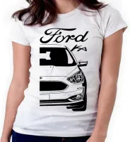 Baby look blusa feminina ou Camiseta Ford ka carro classico - Foto 3