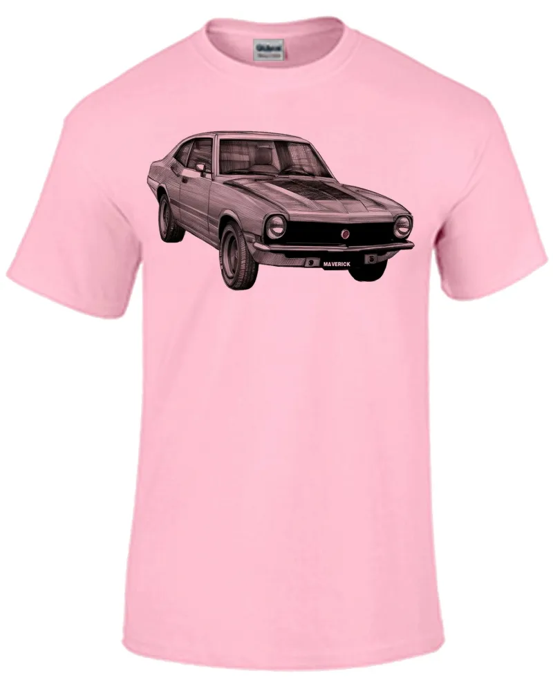 Baby look blusa feminina ou Camiseta Ford Maverick v8 carro antigo Imagem