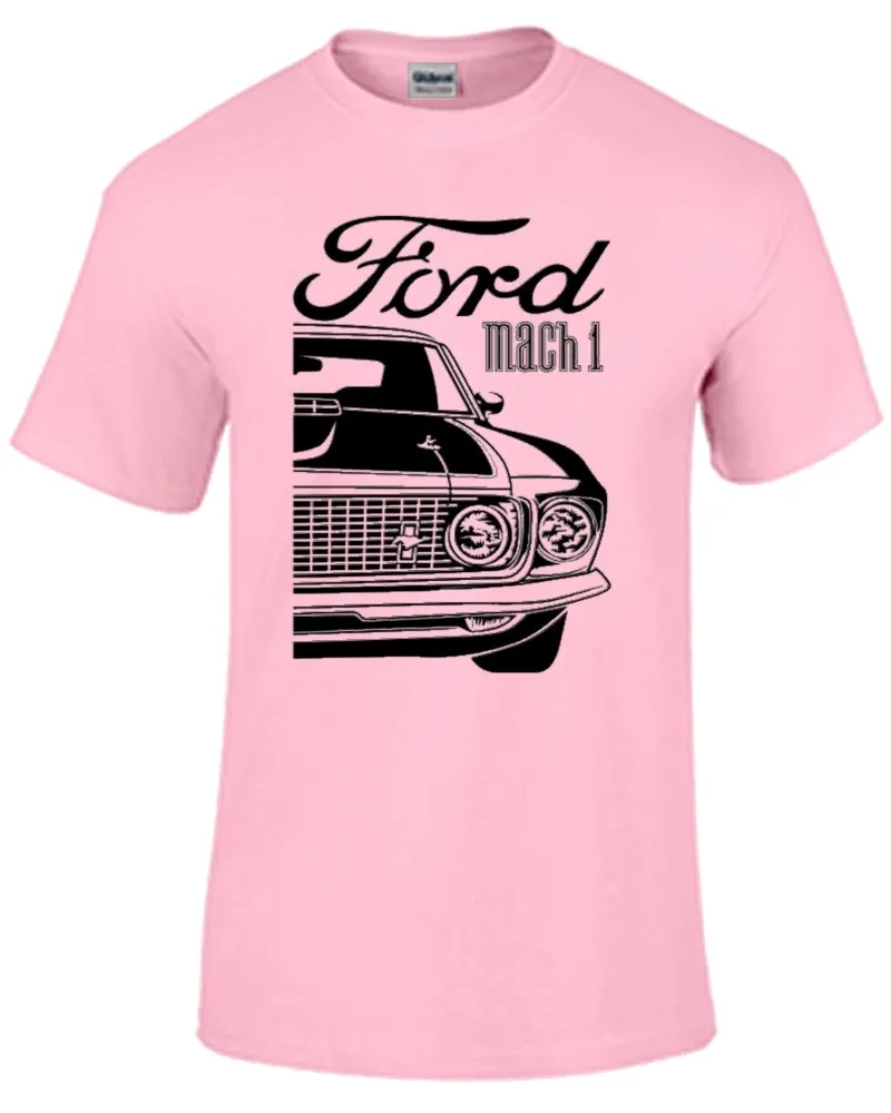 Baby look blusa feminina ou Camiseta Ford Mustang Mach 1 classico