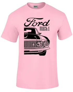 Baby look blusa feminina ou Camiseta Ford Mustang Mach 1 classico
