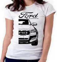 Baby look blusa feminina ou Camiseta ford ranger mk3 camionete - Foto 3