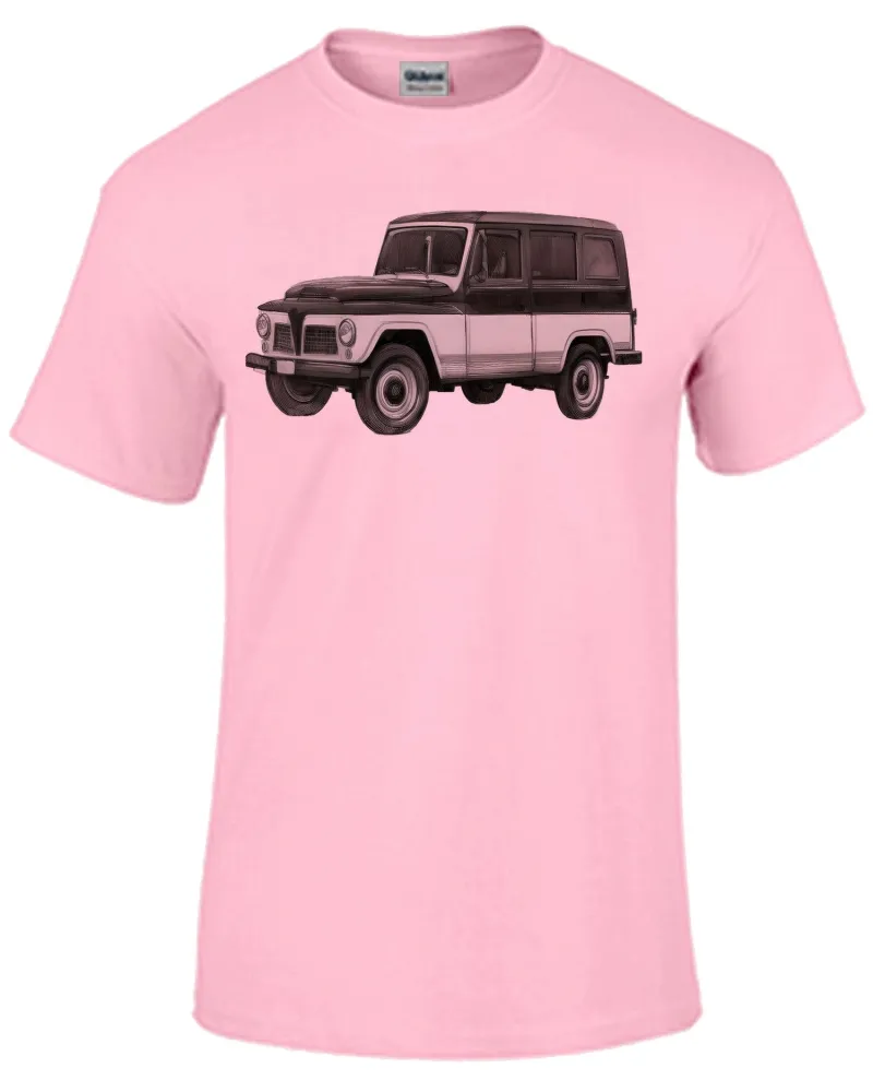 Baby look blusa feminina ou Camiseta Ford Rural Willys carro antigo