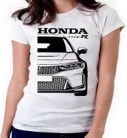 Baby look blusa feminina ou Camiseta Honda civic type R geração 11 - Foto 3