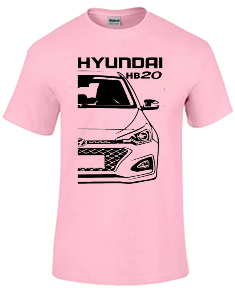 Baby look blusa feminina ou Camiseta Hyundai HB20 carro do Brasil Imagem