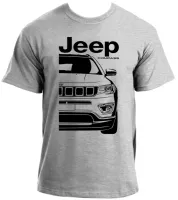 Baby look blusa feminina ou Camiseta jeep compass - Foto 2