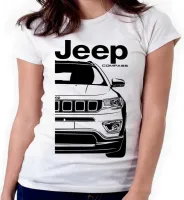 Baby look blusa feminina ou Camiseta jeep compass - Foto 3