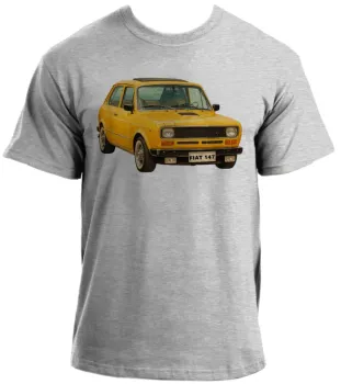 Baby look blusa feminina ou Camiseta Fiat 147 carro antigo classico - Foto 2