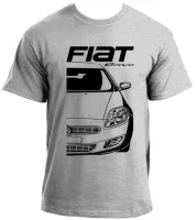 Baby look blusa feminina ou Camiseta Fiat bravo carro classico top - Foto 2