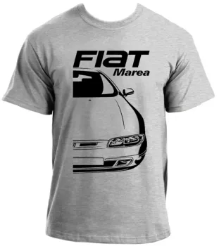 Baby look blusa feminina ou Camiseta Fiat marea carro antigo - Foto 2