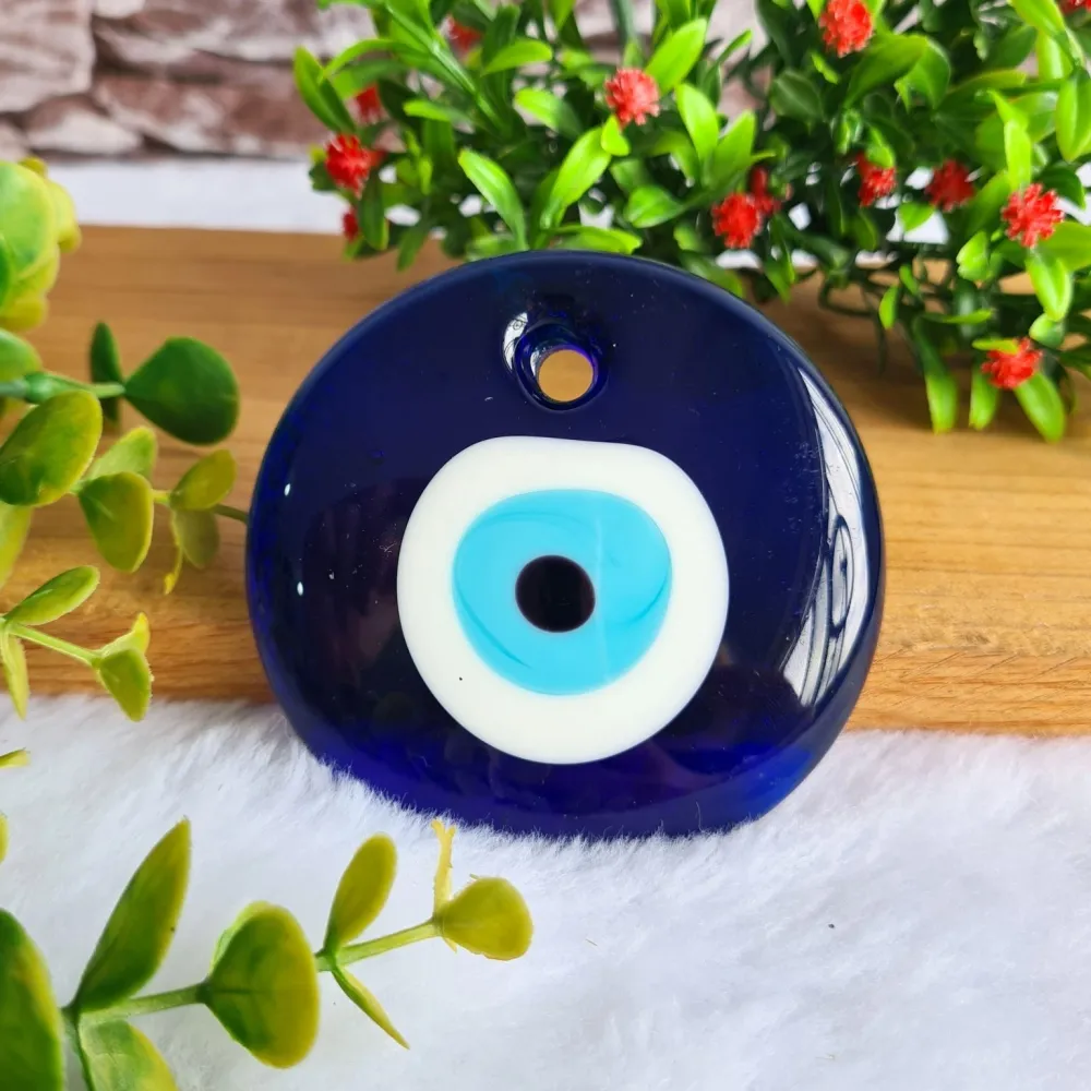 Olho Grego – Enfeite de Vidro de Murano 8cm