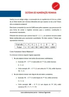 817 - Matemática - Aprendizado Inclusivo - Os Primeiros Sistemas de Numeração - Sistema de Numeração Romana - 6º ano - PDF com 11 páginas - Foto 2