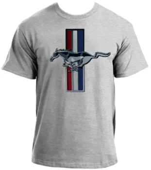 Baby look blusa feminina ou Camiseta Mustang ford cavalo de raça americano - Foto 2