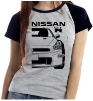 Baby look blusa feminina ou Camiseta Nissan GT R drift velozes furiosos - Foto 4
