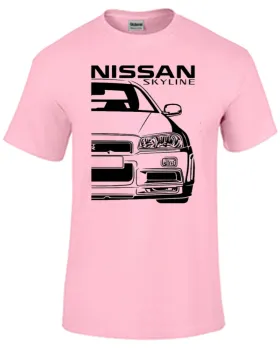 Baby look blusa feminina ou Camiseta Nissan Skyline gtr5 top