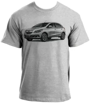 Baby look blusa feminina ou Camiseta Onix antigo chevrolet bom - Foto 2
